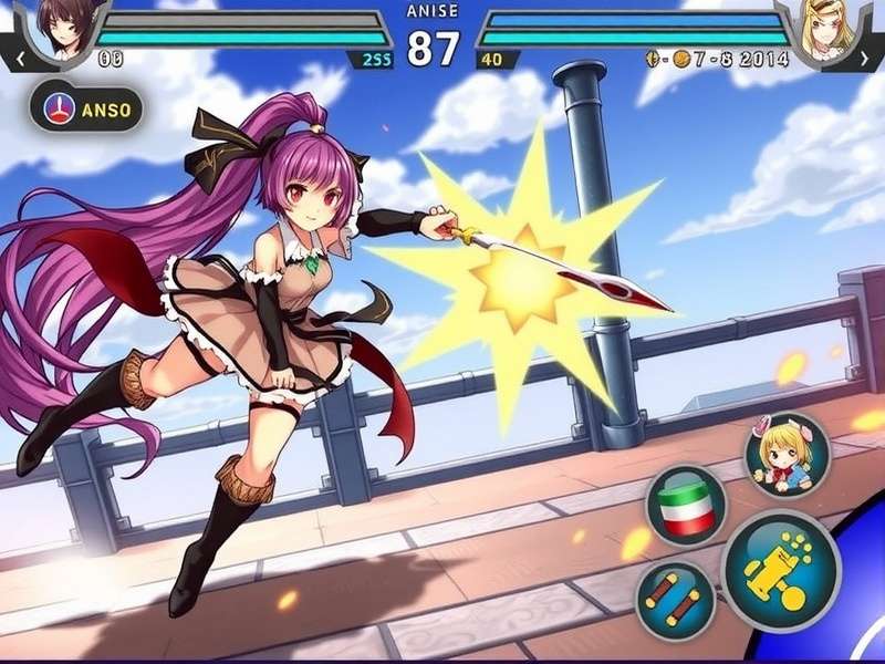 Anise Heroic Battle combat screenshot